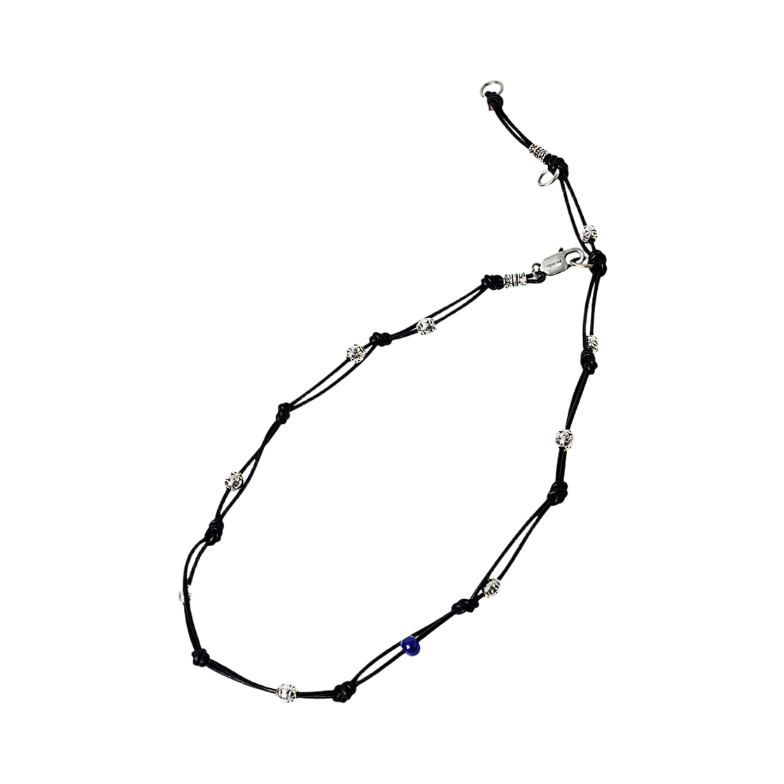 유체 노드 네크리스 001 옵시디언 블랙(YOUCHE SQ Node Necklace 001 Obsidian Black)