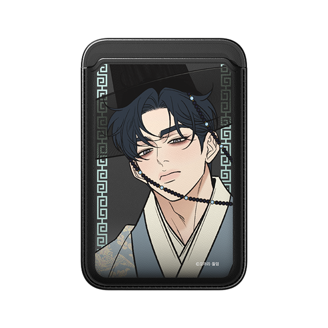 [사은품 증정] 신지모루X네이버웹툰 고은혁 어화둥둥 꽃선비단 맥세이프 레더 카드지갑 3장수납([사은품 증정] SINJIMORU X NAVER WEBTOON Go Eun-hyeok MagSafe Leather Card Wallet 3-Card Slot)