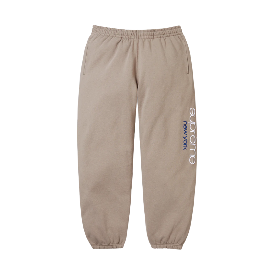 - Supreme Classic Logo Sweatpant Taupe - 26SS
