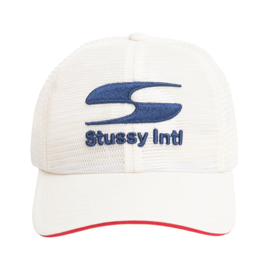 1311203 Stussy Mid-Depth Moto S Mesh Trucker Bone