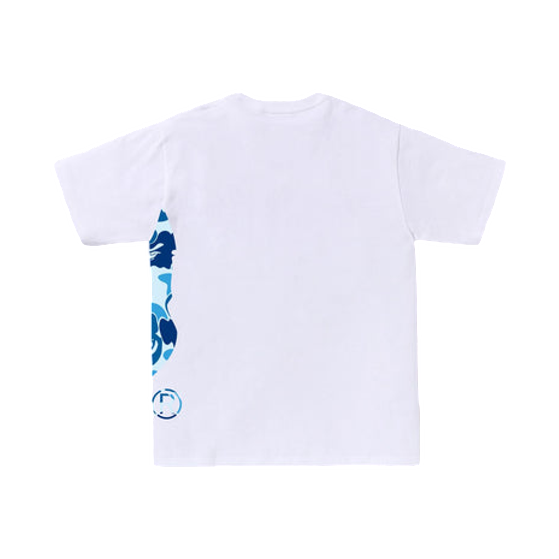 베이프 ABC 카모 사이드 빅 에이프 헤드 티셔츠 화이트 블루(BAPE ABC Camo Side Big Ape Head T-Shirt White Blue) - 2