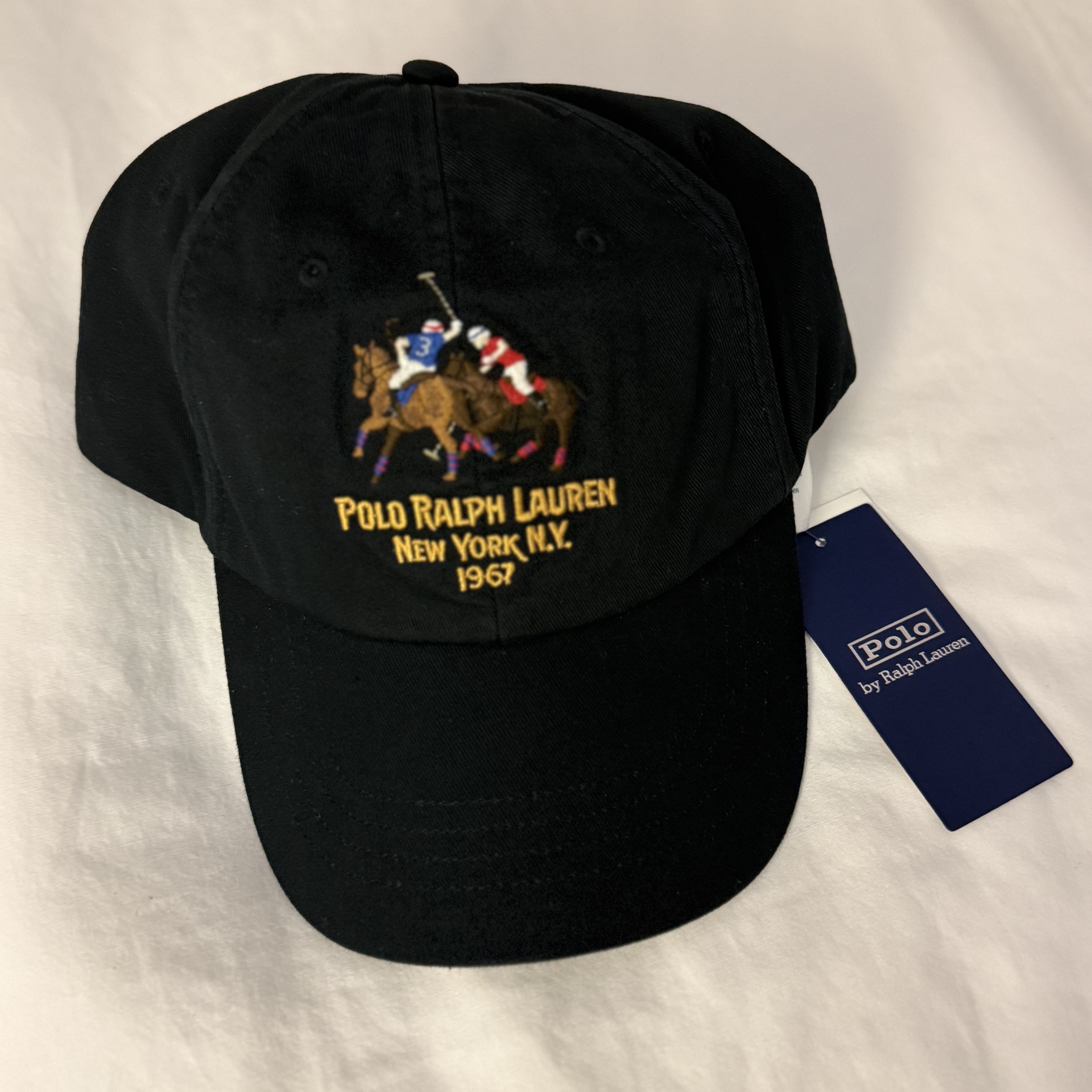[30% 적립] Polo Ralph Lauren Cotton Chino Ball Cap Newport Navy 착용 스타일