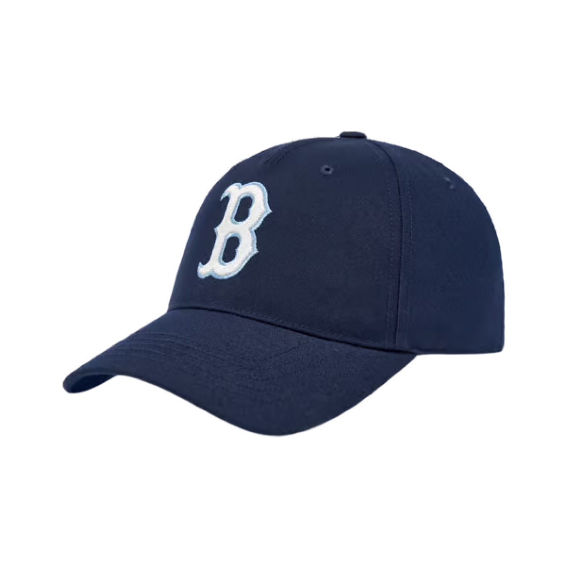 3ACPB036N-43NYS MLB Basic 5-Panel Structured Ball Cap Boston Red Sox Navy