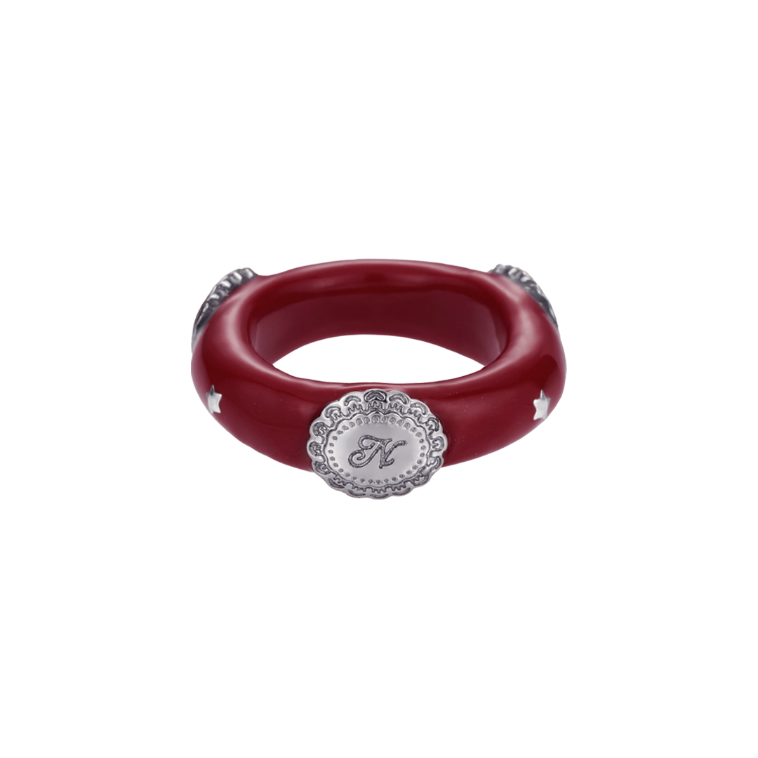 26SSJRGANTRDFF Nff Antheia Ring Red