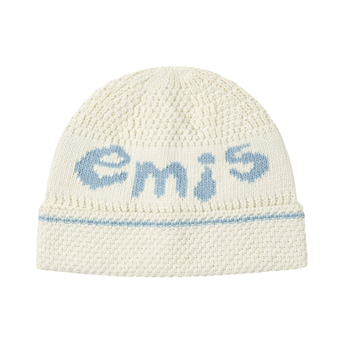 - Emis Coastal Logo Beanie Ivory