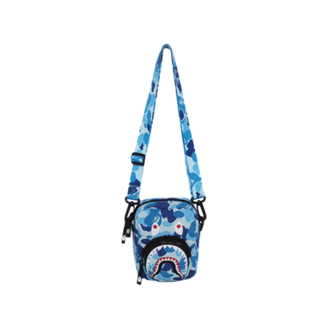 베이프 ABC 카모 샤크 미니 백 블루