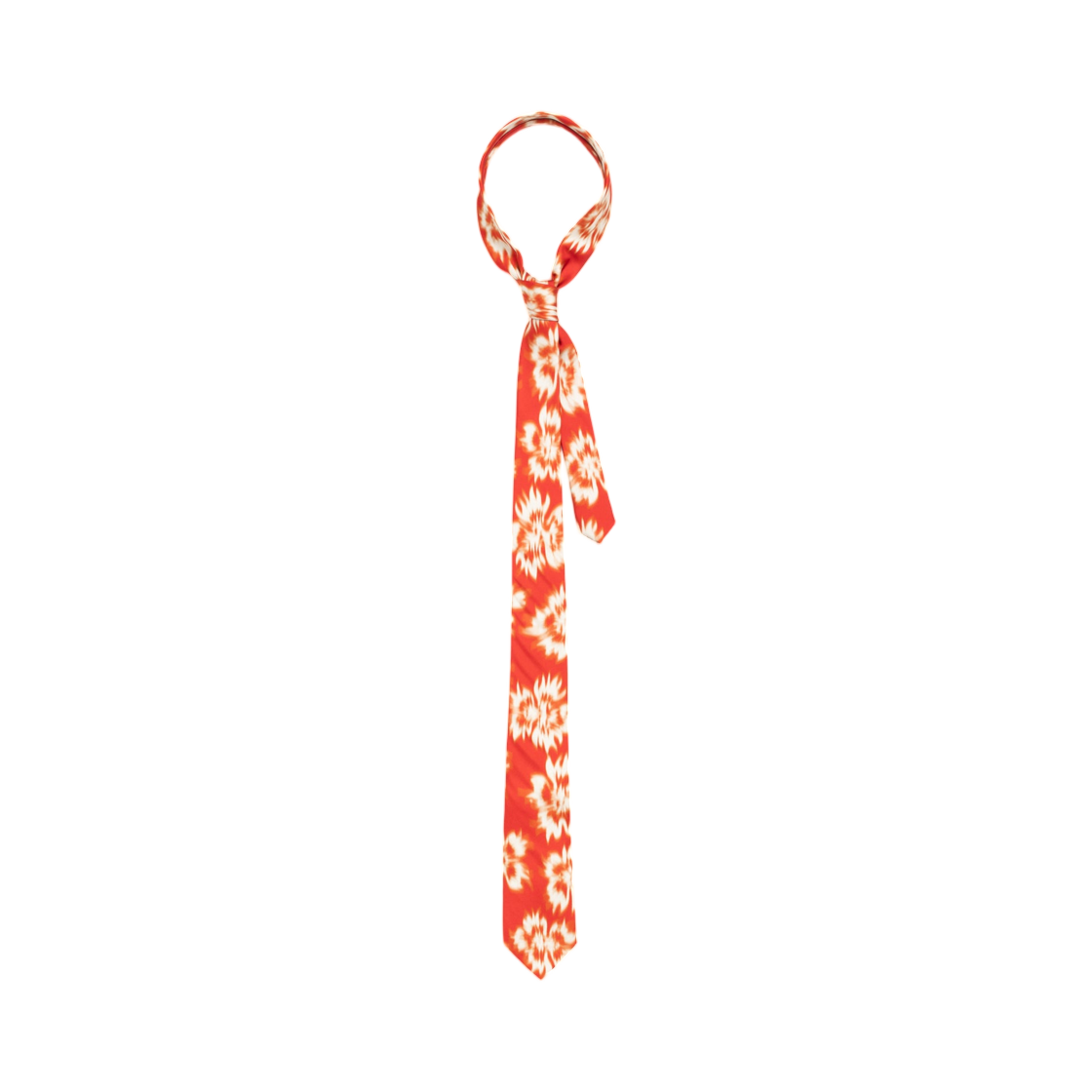 139006 Stussy Motion Flower Tie Red