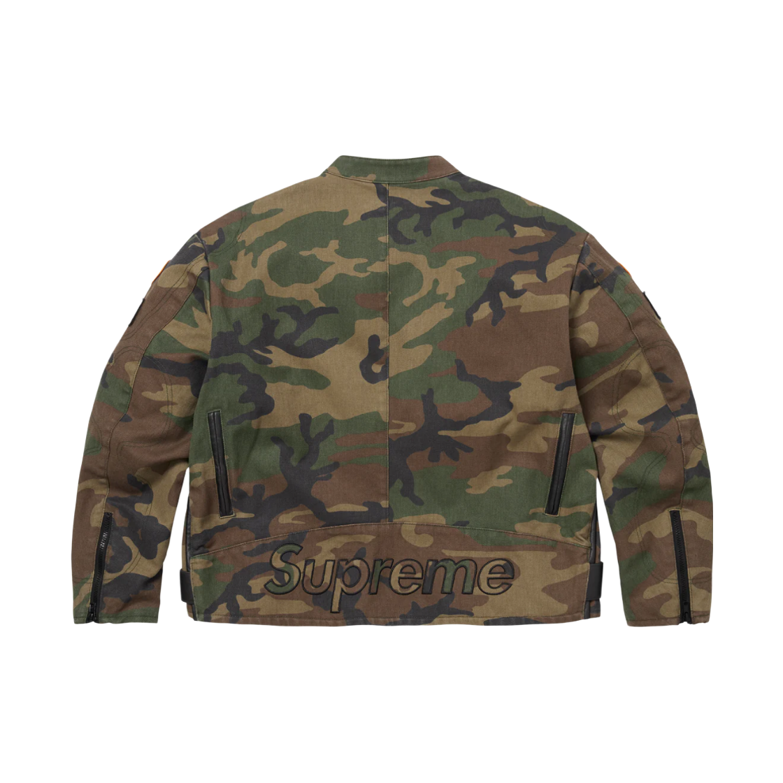 슈프림 x 밴슨 레더스 코듀라 자켓 우드랜드 카모 - 26SS(Supreme x Vanson Leathers Cordura Jacket Woodland Camo - 26SS) - 3