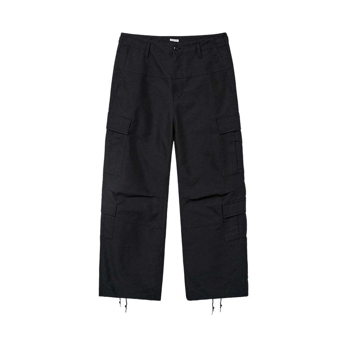 유체 필드 카고 트라우저 블랙