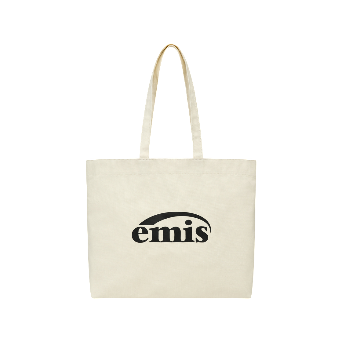 이미스 로고 옥스포드 숄더백 아이보리(Emis Logo Oxford Shoulder Bag Ivory) - 1