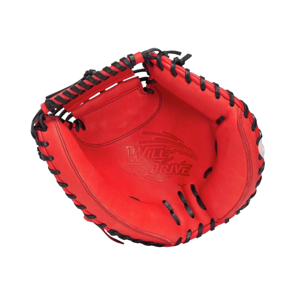 미즈노 윌 드라이브 레드 소프트볼 배트 포수용 M-R 타입 글러브 블랙(Mizuno Will Drive Red Softball Bat Catcher's M-R Type Glove Black) - 2
