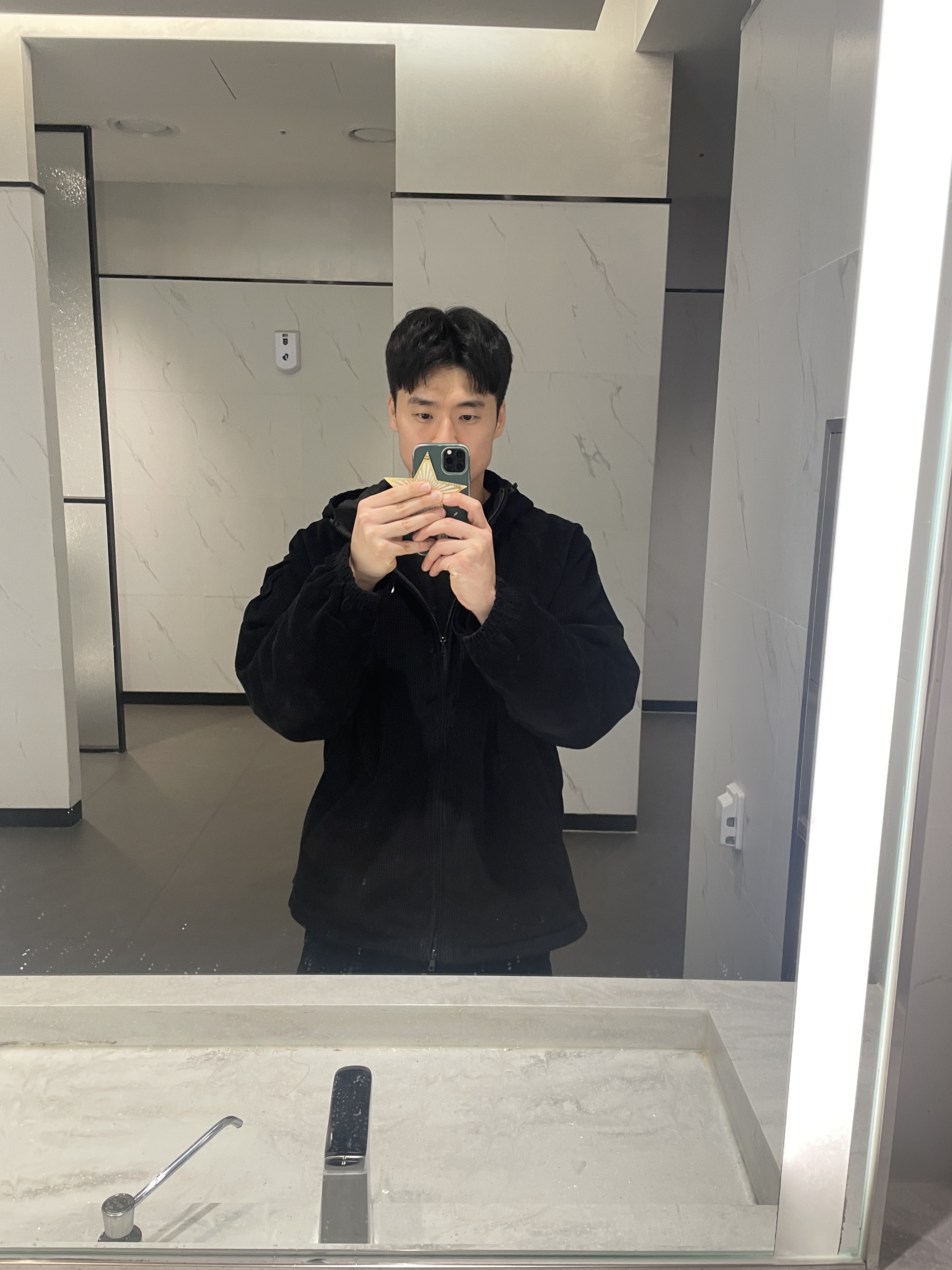 Supreme x Nike Arc Corduroy Hooded Jacket Black - 22SS 착용 스타일