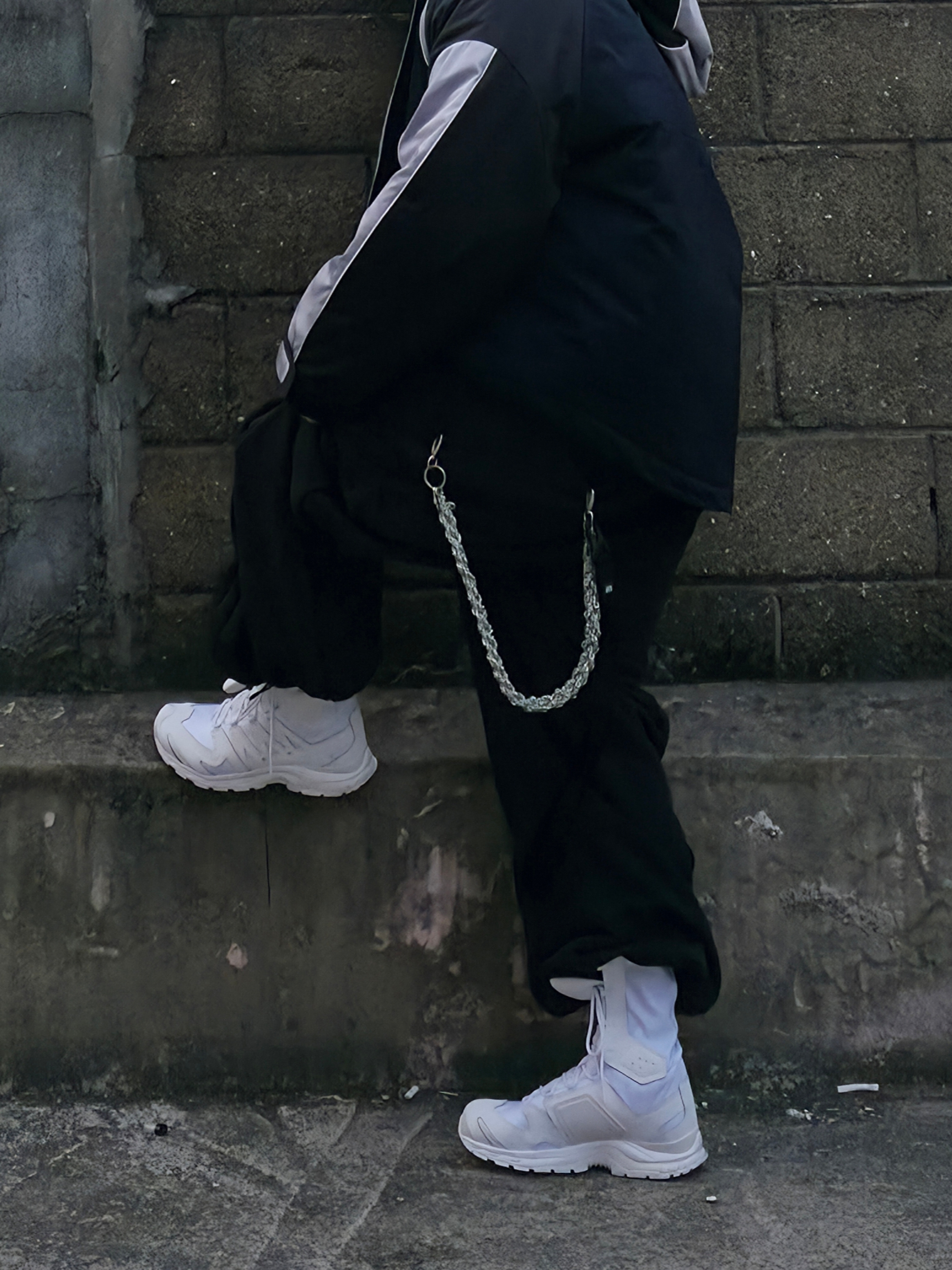 Salomon x Rier XA Jungle White 착용 스타일 - 4