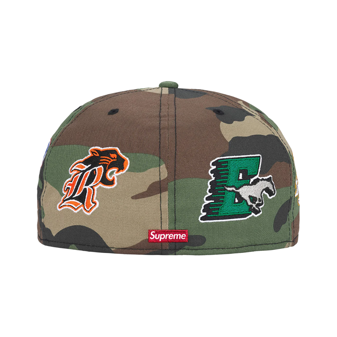 슈프림 마스코트 S 로고 뉴에라 우드랜드 카모 - 26SS(Supreme Mascots S Logo New Era Woodland Camo - 26SS) - 3