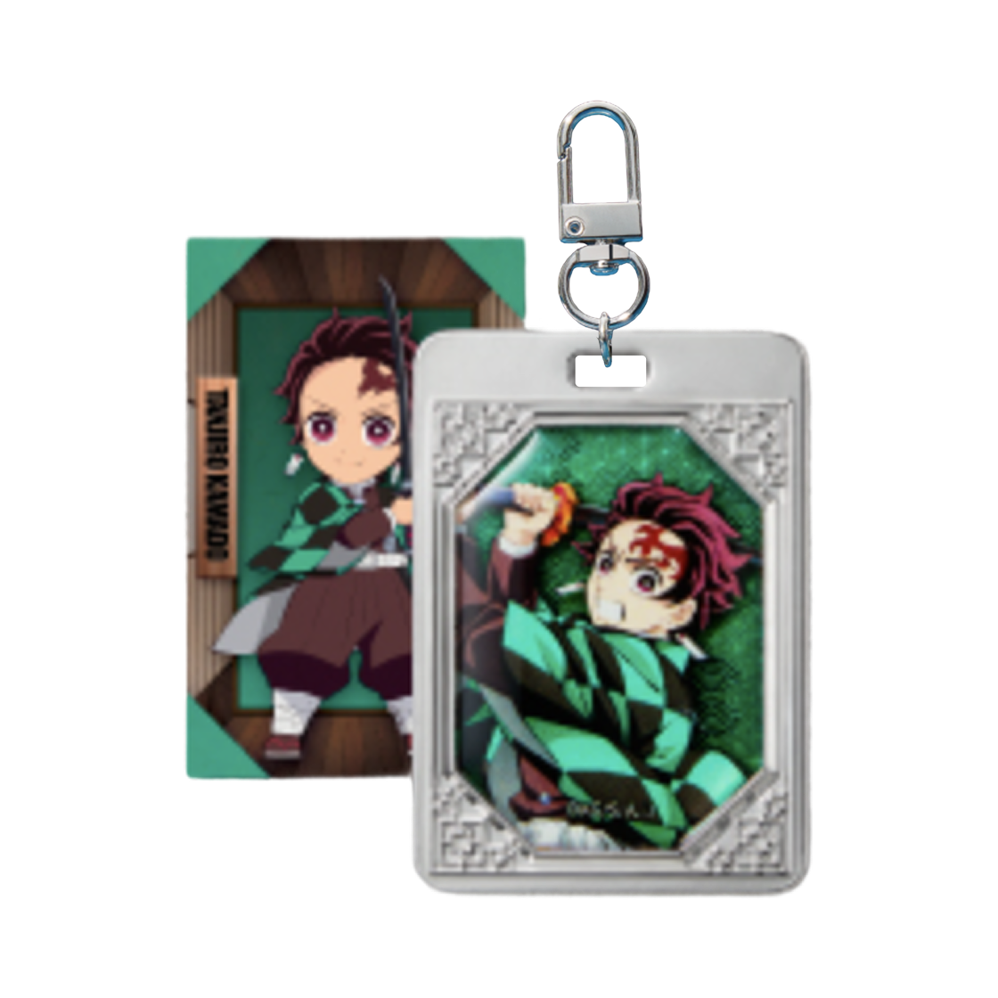 CGV x 귀멸의 칼날 캐릭터 랜덤 메탈 키링 카마도 탄지로 (개봉)(CGV x Demon Slayer Kimetsu Random Metal Keyring Tanjiro Kamado (Opened))