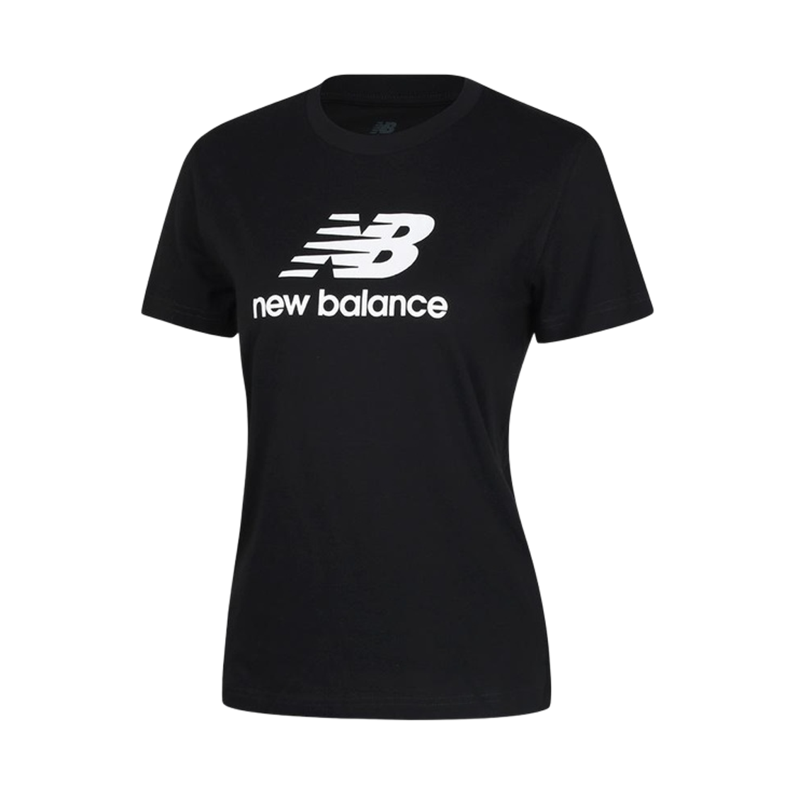 WT41502-BK (W) New Balance Sport Essentials Jersey Logo T-Shirt Black