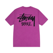 Stussy Stock Seoul T-Shirt Berry