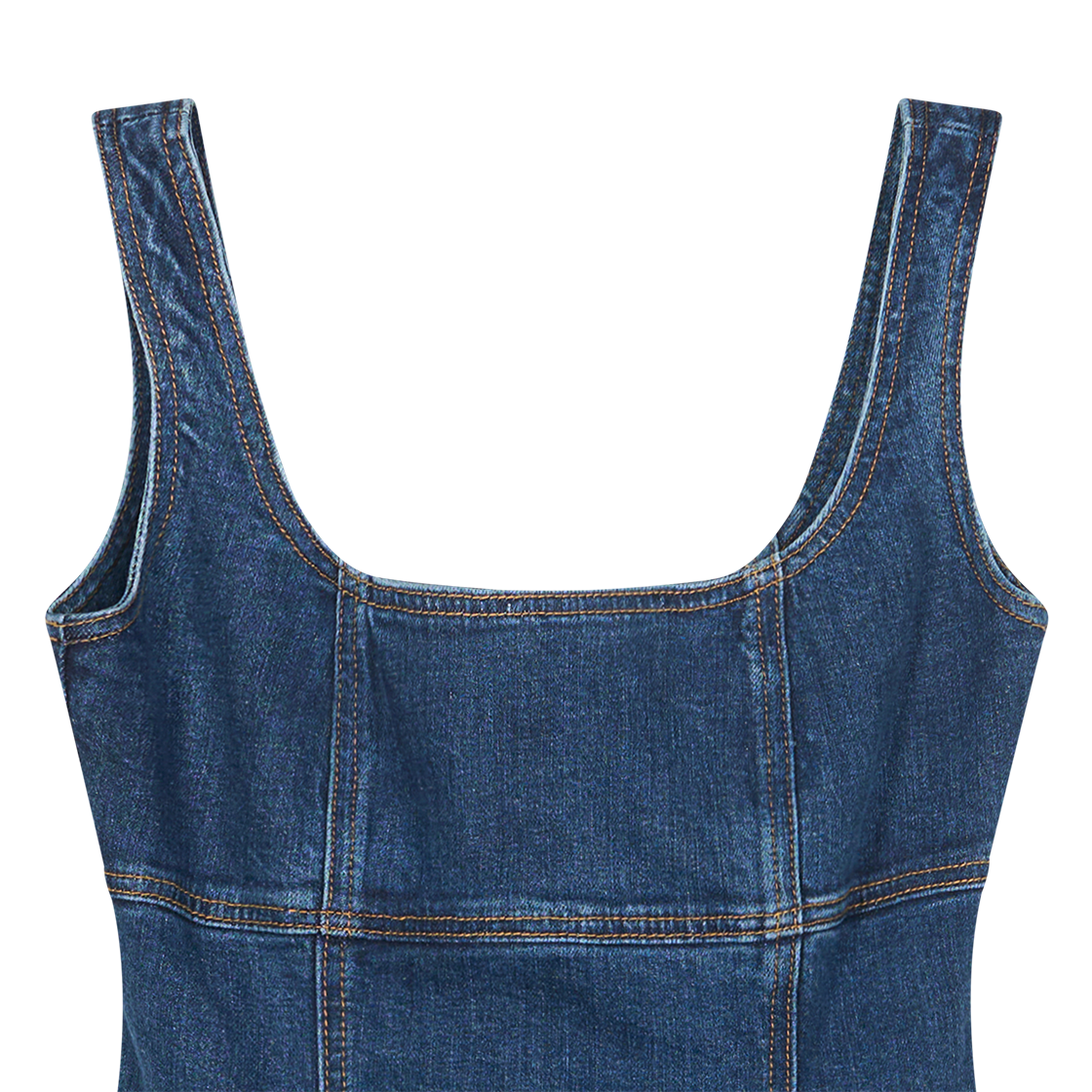 셀프 포트레이트 우먼 데님 미니 드레스 블루 - 26SS(Self Portrait Women Denim Mini Dress Blue - 26SS) - 3