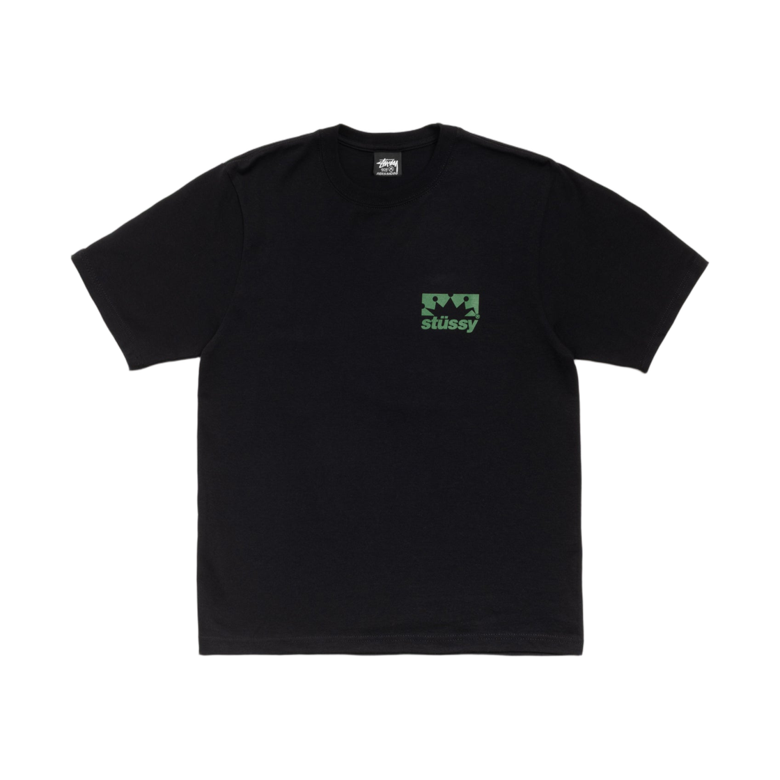 스투시 박스 크라운 티셔츠 블랙(Stussy Box Crown T-Shirt Black) - 2