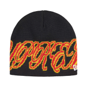 Supreme New Era Cursive Beanie Dark Navy - 26SS