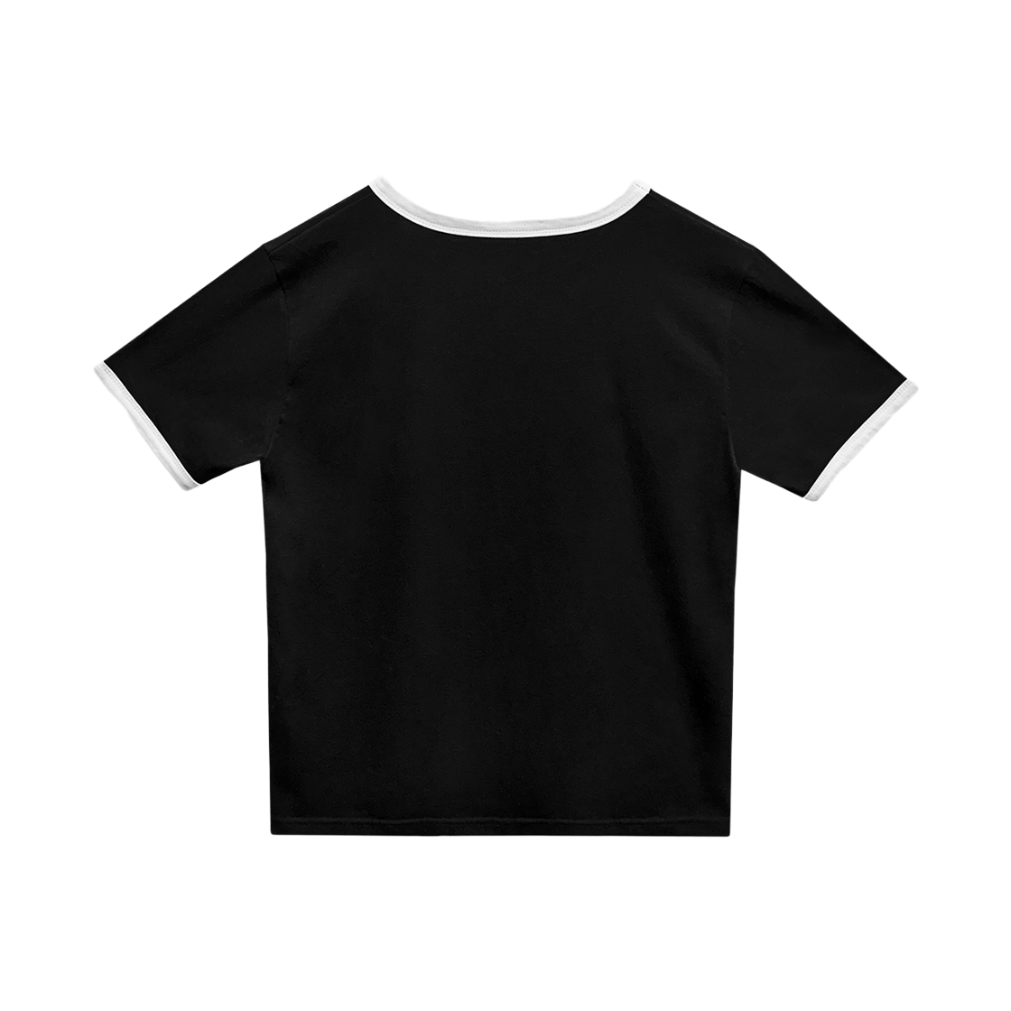 랜 아카이브 0094 랜 스타 로고 링거 티셔츠 - 블랙(LAN ARCHIVE 0094 Lan Star Logo Ringer T-Shirt - Black) - 2