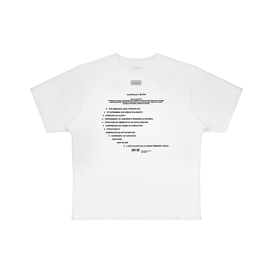 8800231102090 Duitproject DUIT OVAL T (White)