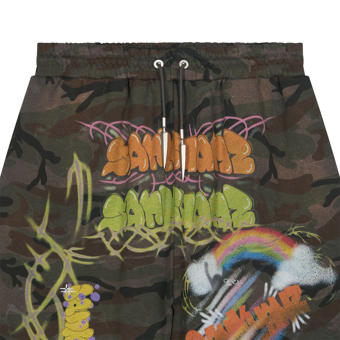 산쿠안즈 B26SSUSH0101 그래픽 쇼츠 카모 - 26SS(Sankuanz B26SSUSH0101 Graphic Shorts Camo - 26SS) - 4