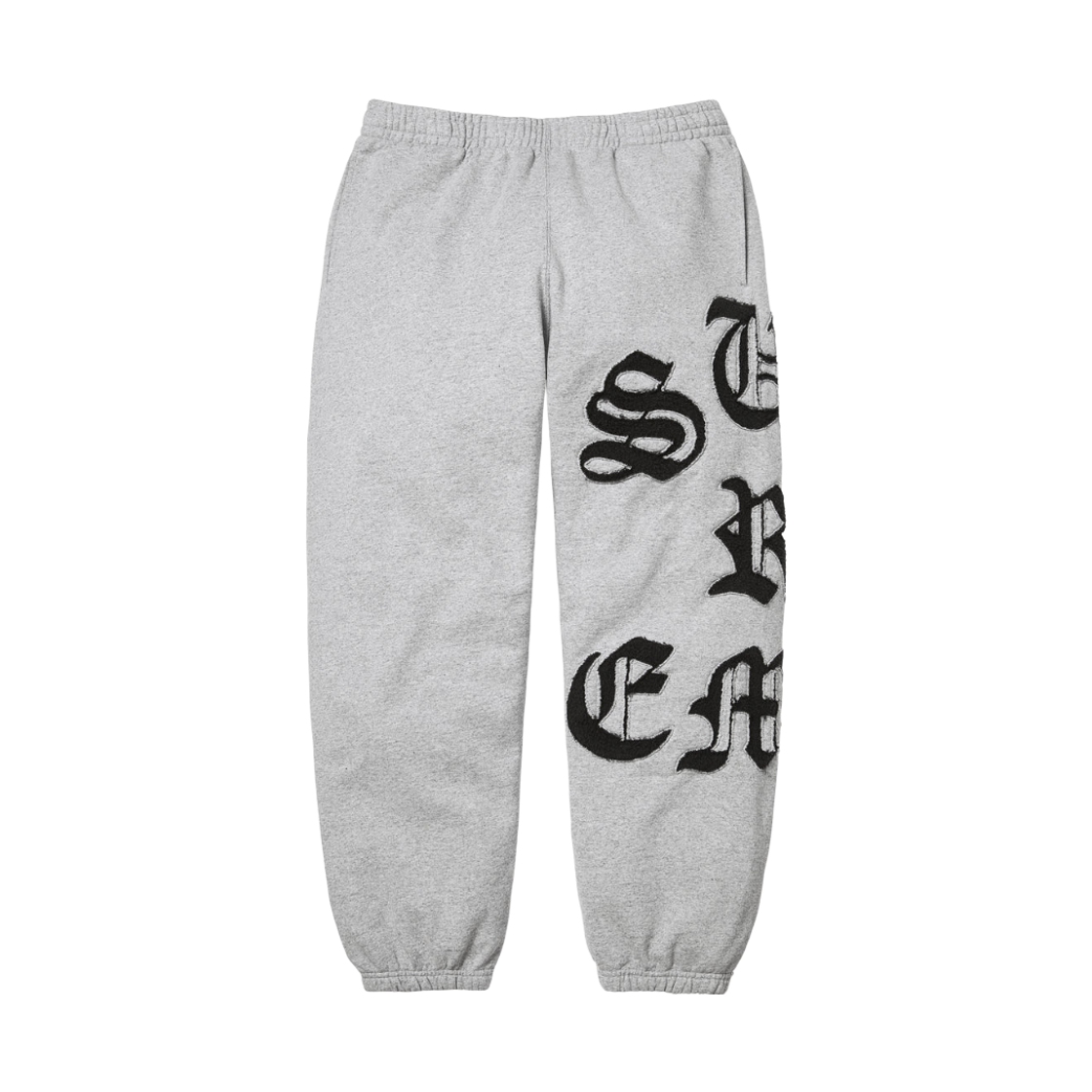 슈프림 컷 아웃 스웨트팬츠 헤더 그레이 - 26SS