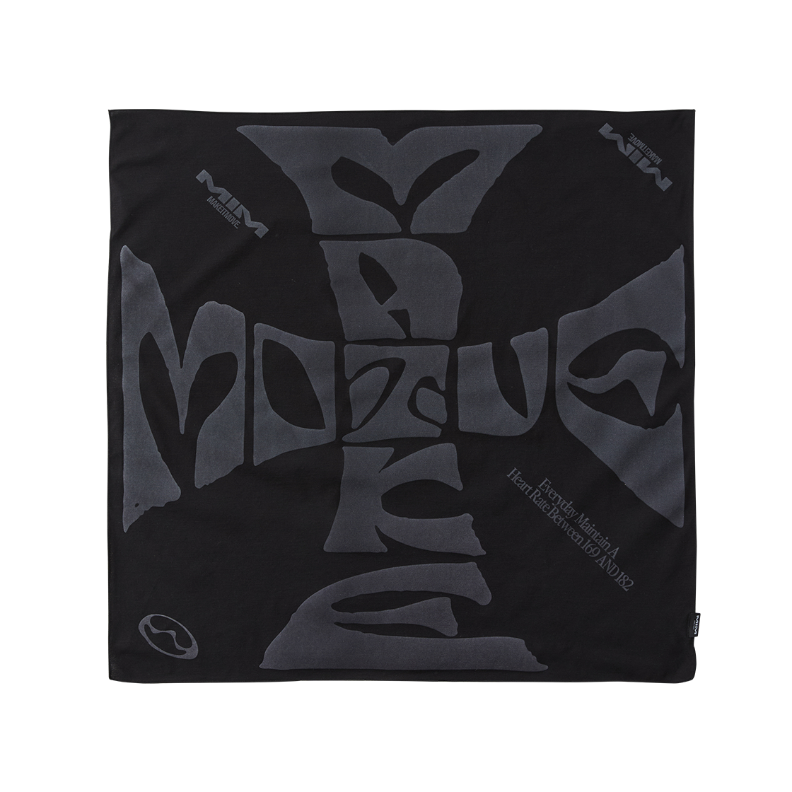 엠아이엠 크로스 반다나 블랙(MIM Cross Bandana Black)