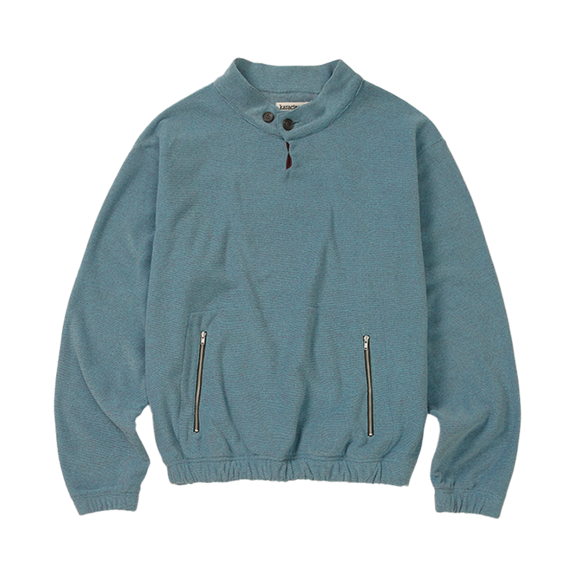 카락터 서피스 플리스 풀오버 더스티 아쿠아(Karactor Surface Fleece Pullover Dusty Aqua)