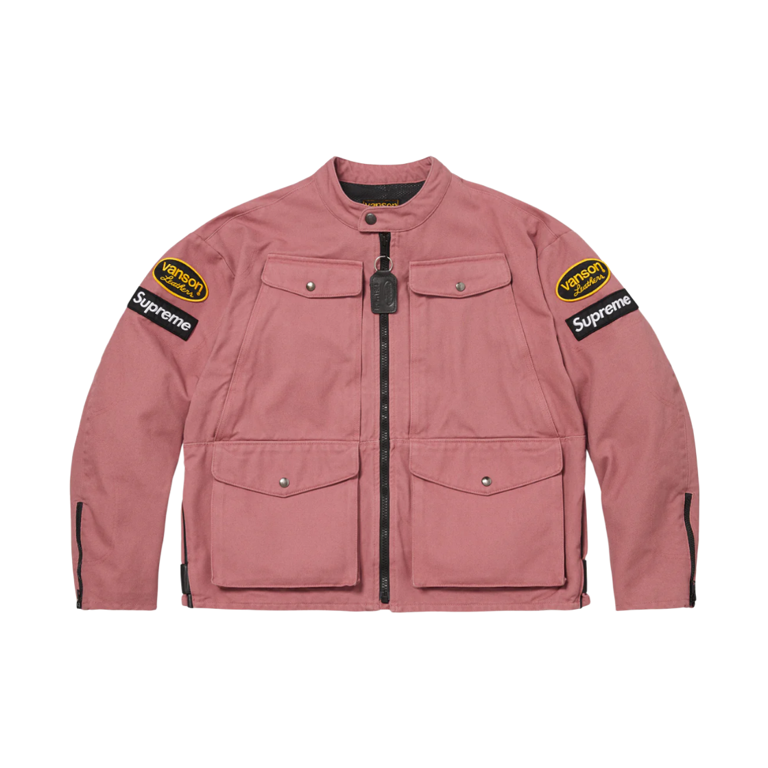 슈프림 x 밴슨 레더스 코듀라 자켓 핑크 - 26SS(Supreme x Vanson Leathers Cordura Jacket Pink - 26SS) - 1
