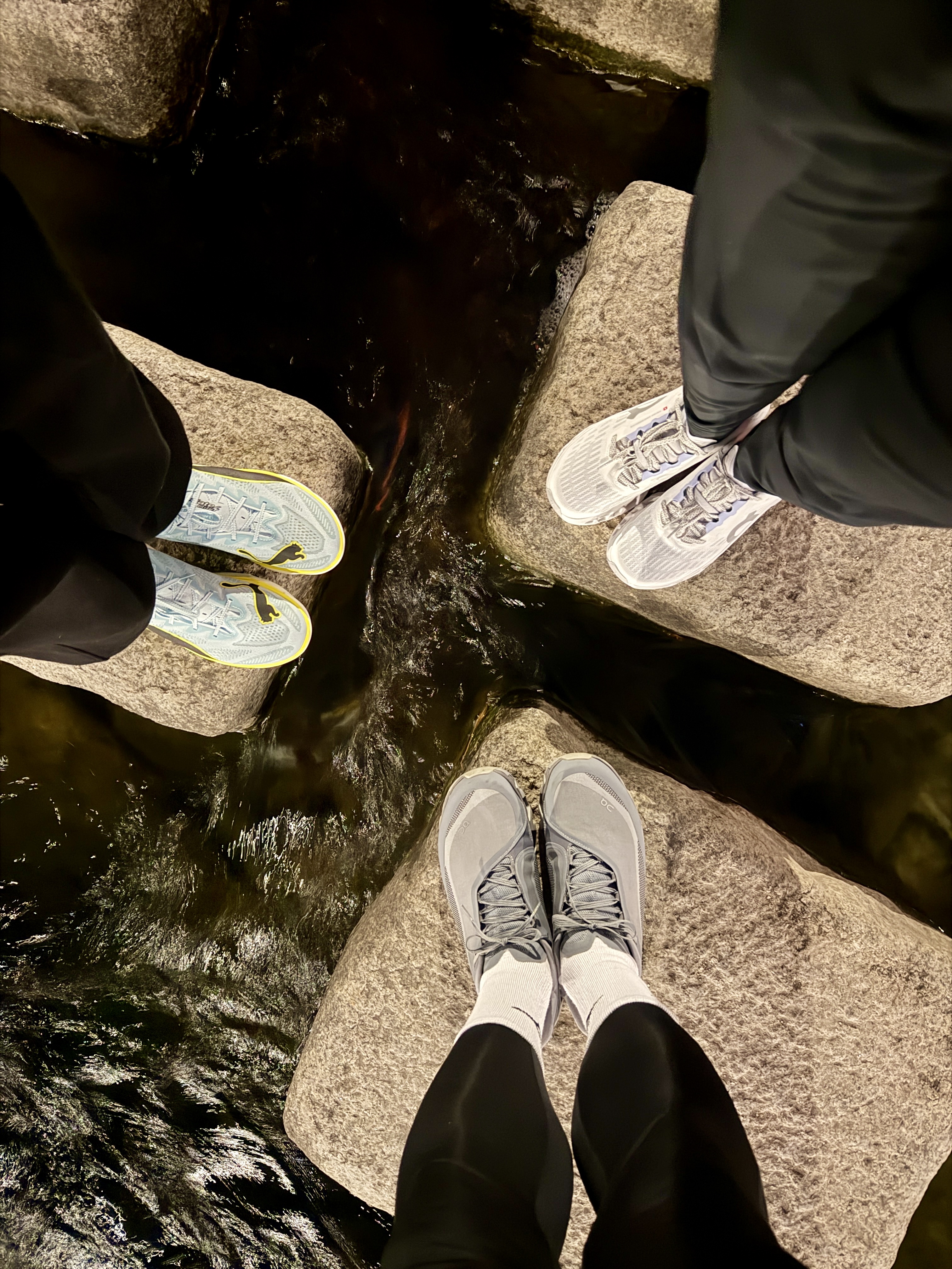 On Running x Post Archive Faction (Paf) Cloudmonster Hyper Phantom Apollo, Puma Deviate Nitro Elite 4 Fresh Water Lemon Crush 착용 스타일