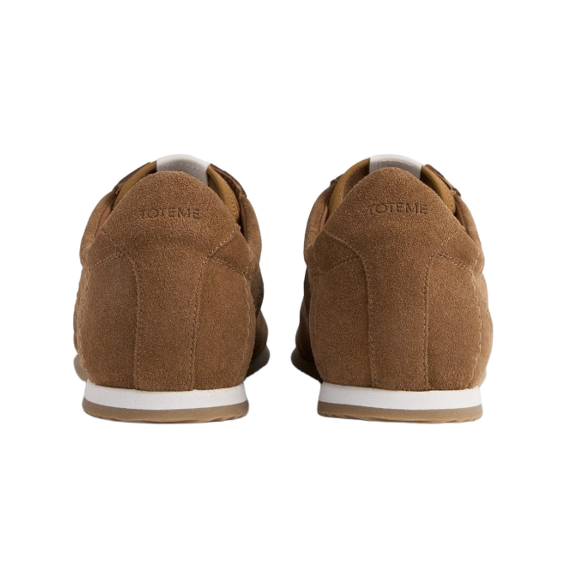 (W) 토템 플렉스 스웨이드 스니커즈 코퍼((W) Toteme Flex Suede Sneakers Copper) - 3