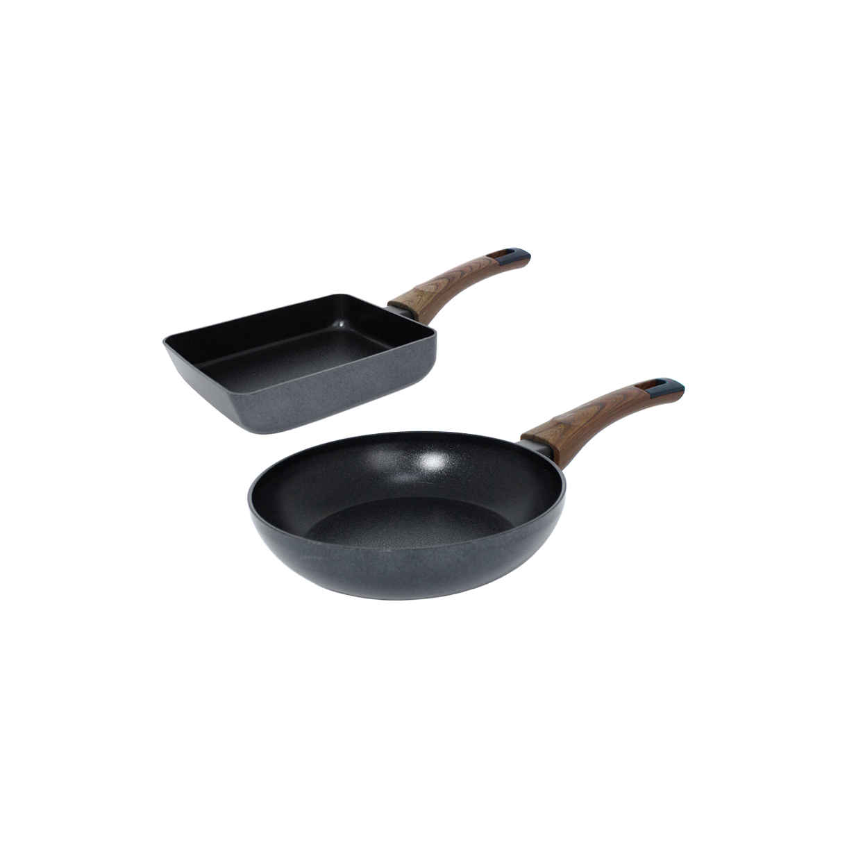 실바트 까리노 IH 인덕션 프라이팬 2종 세트 18사각+20팬(Silvat Carino IH Induction Frying Pan Set of 2 18 Square + 20 Pan)