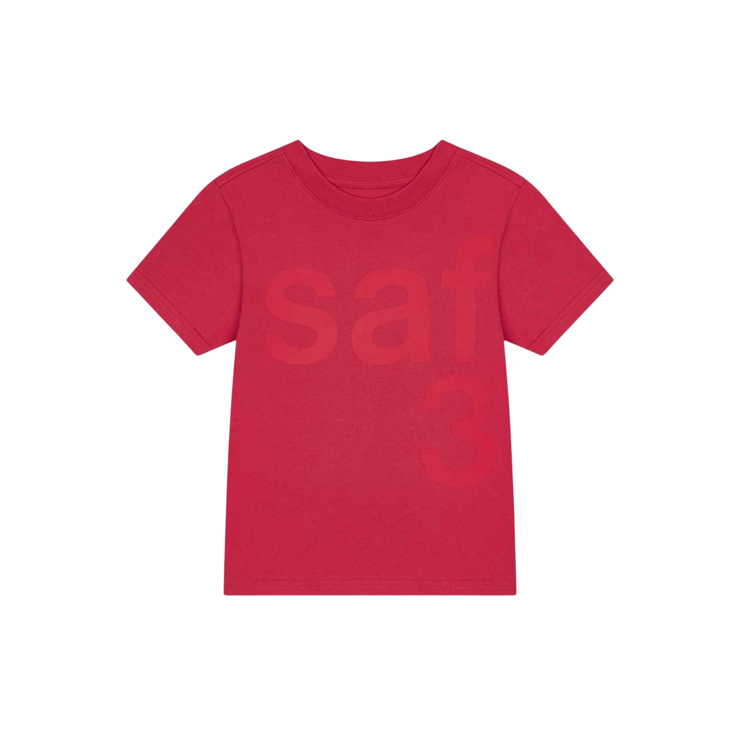 [KREAM 단독] 사파리스팟 1/2 베이직 사파리 티셔츠 레드([KREAM 단독] Safarispot 1/2 Basic Safari T-Shirt Red)