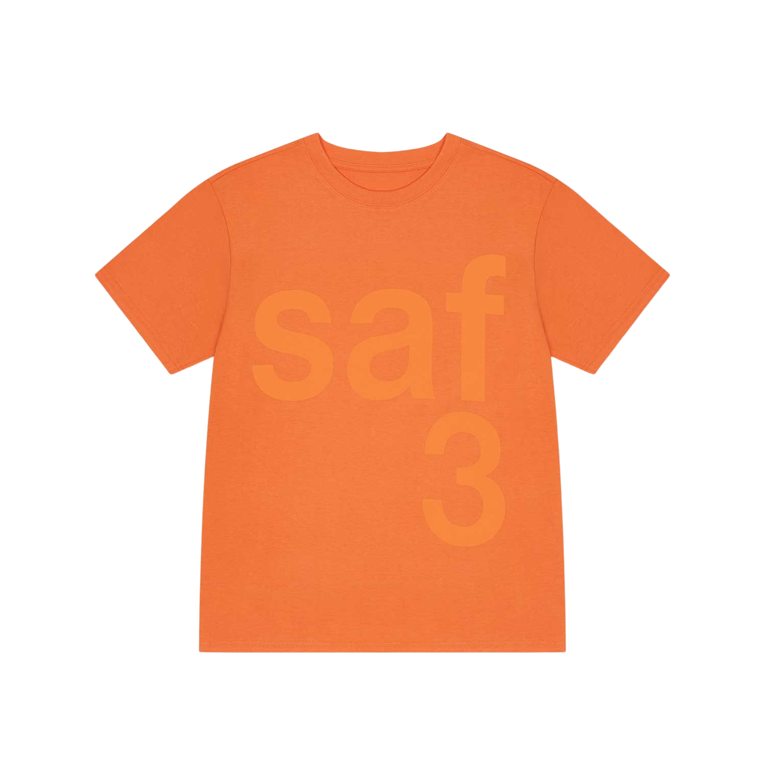 [KREAM 단독] 사파리스팟 베이직 사파리 티셔츠 오렌지([KREAM 단독] Safarispot Basic Safari T-Shirt Orange)