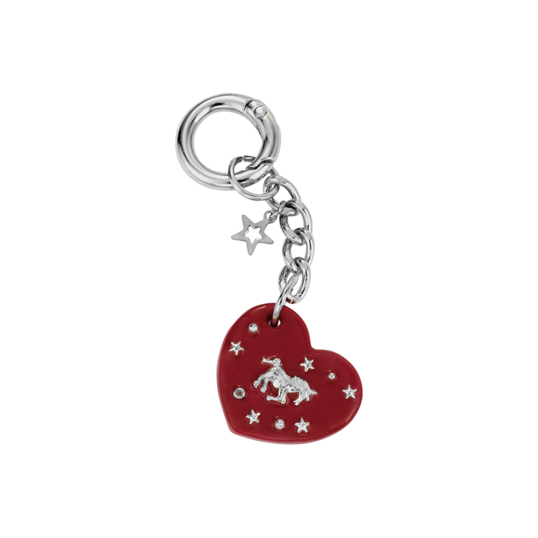 엔프프 가디언 하트 키링 레드(Nff Guardian Heart Keyring Red) - 1