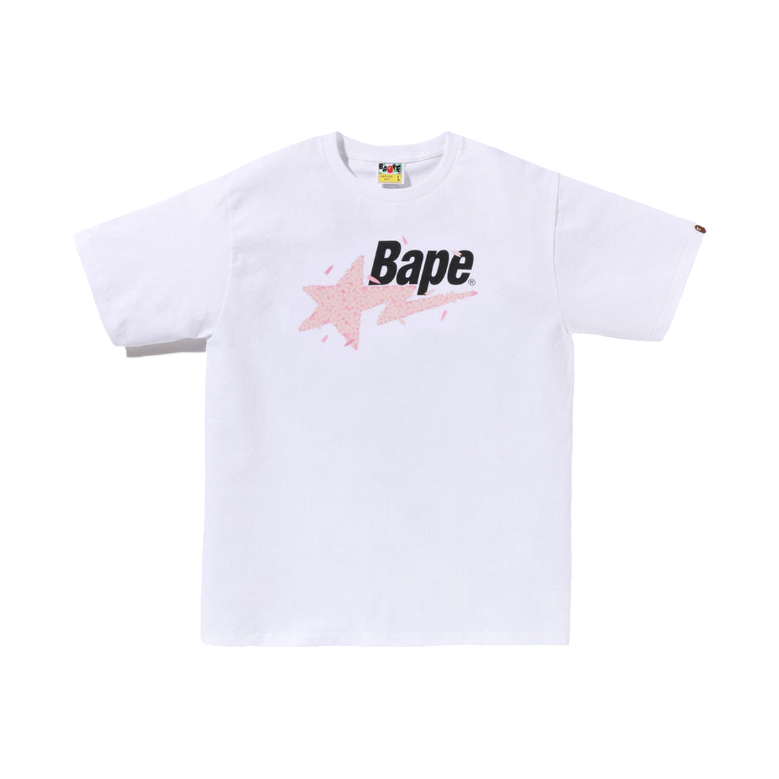 베이프 사쿠라 스타 티셔츠 화이트(BAPE Sakura Sta T-Shirt White) - 1