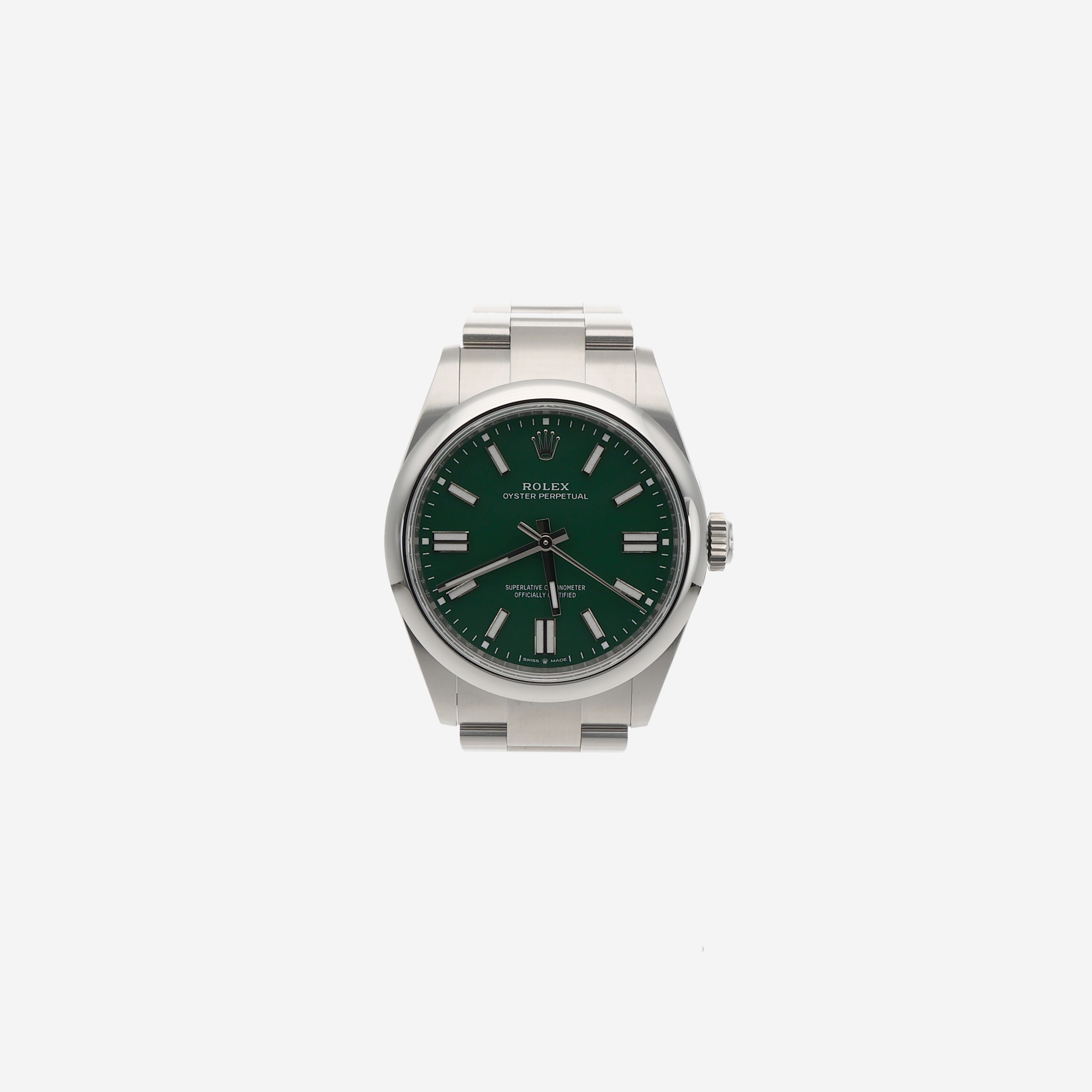 Rolex Oyster Perpetual 41mm 134300 Green Oyster