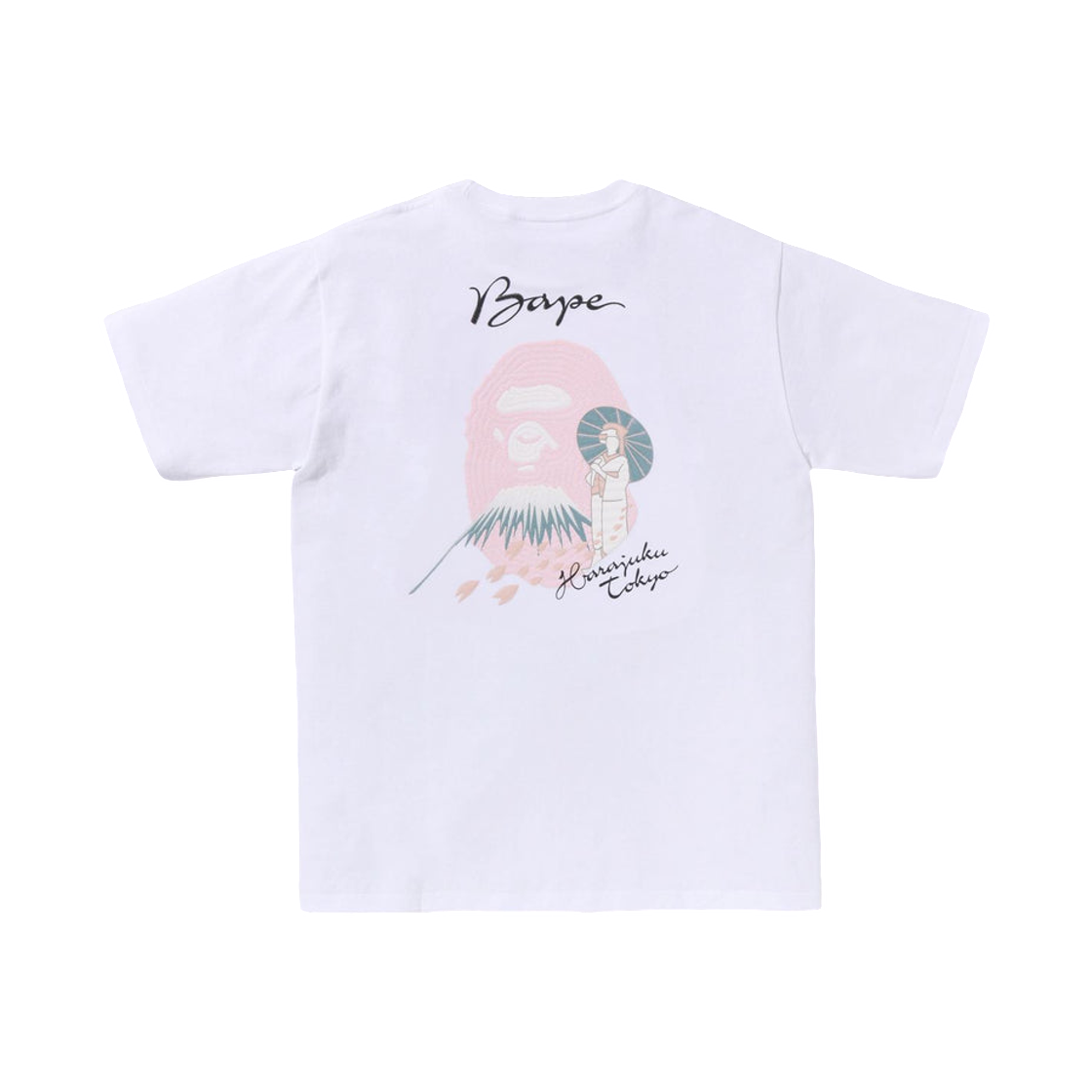 베이프 사쿠라 수베니어 티셔츠 화이트(BAPE Sakura Souvenir T-Shirt White) - 2