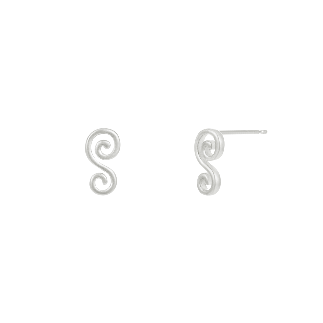 26SSSERSTASVFF Nff [Silver925] Stave Earrings Silver