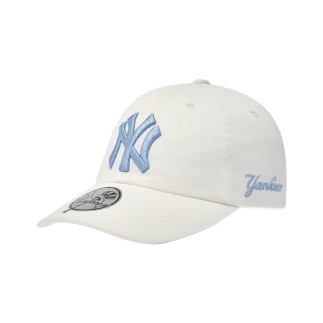 3ACPB245N-50IVS MLB Signature Unstructured Ball Cap New York Yankees Cream