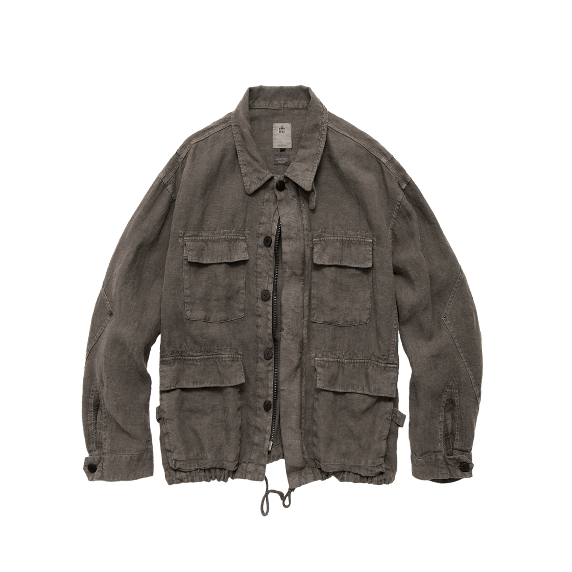 폴리테루 린넨 필드 자켓 베이지(Polyteru Linen Field Jacket Beige)