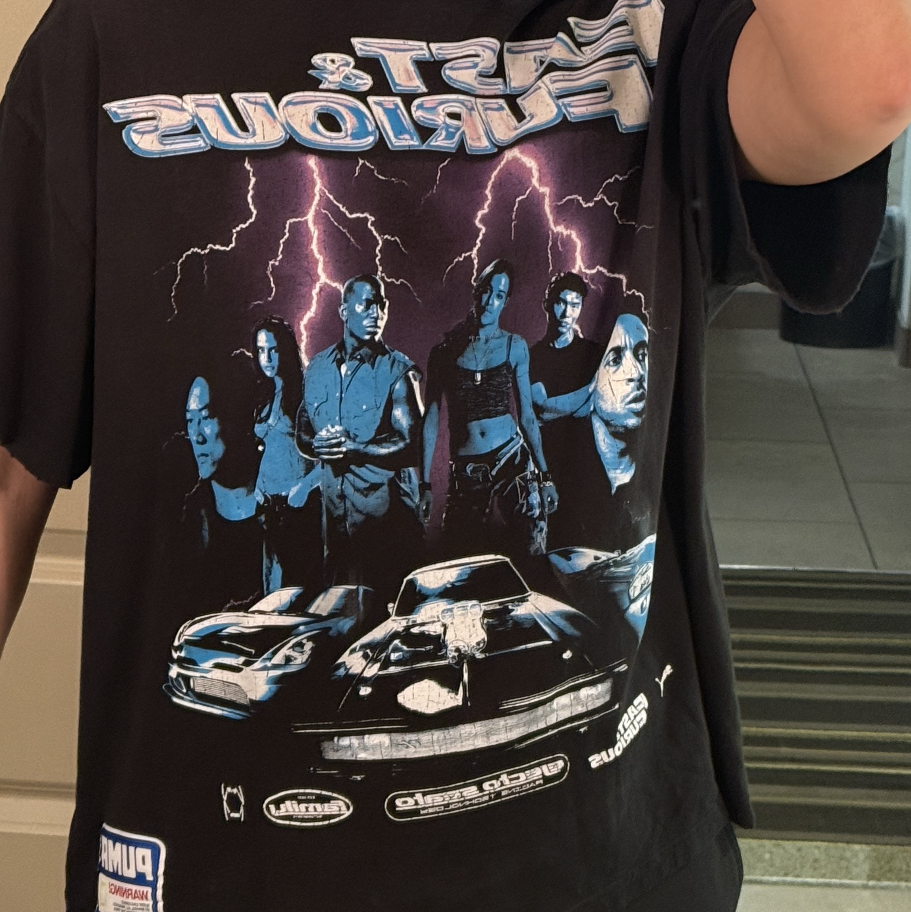 Scuderia Ferrari x Puma 2025 Team T-Shirt Dark Cherry 착용 스타일