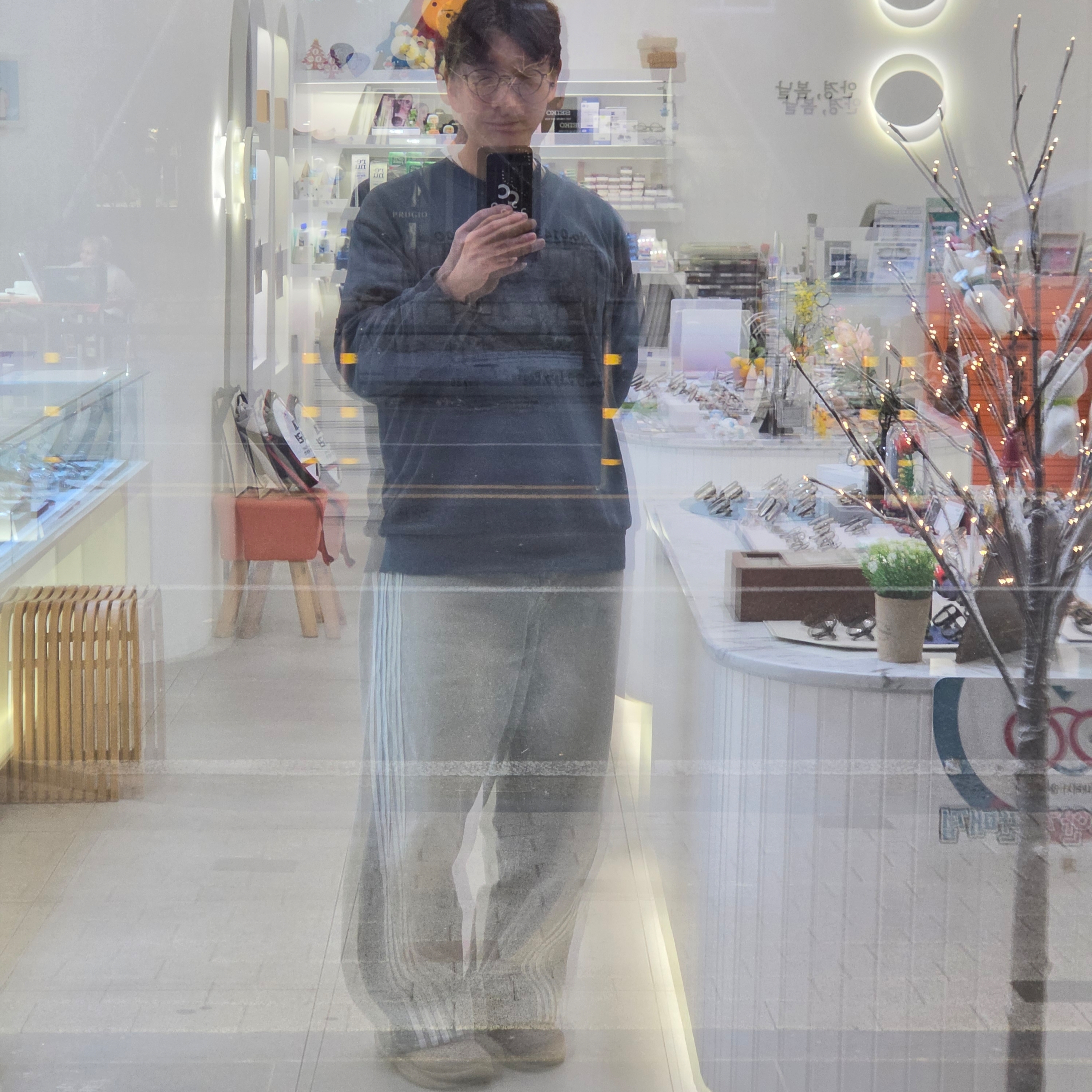Adidas Adilenium Season 3 Loose Fit Denim Pants - KR Sizing 착용 스타일