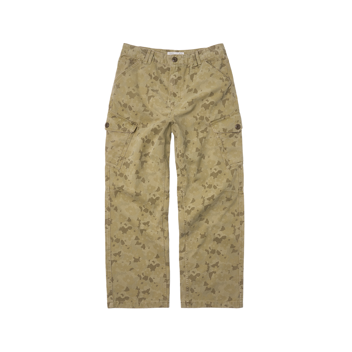 조우 오버랩 포켓 카모 팬츠 워시드 베이지(CHOWOO Overlap Pocket Camo Pants Washed Beige)