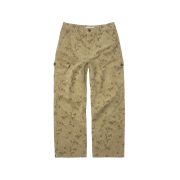 CHOWOO Overlap Pocket Camo Pants Washed Beige