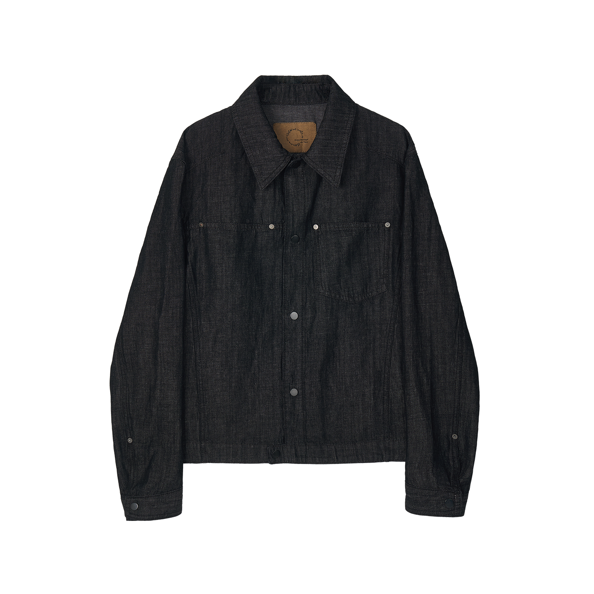 조우 리넨 엔지니어드 자켓 블랙(CHOWOO Linen Engineered Jacket Black)