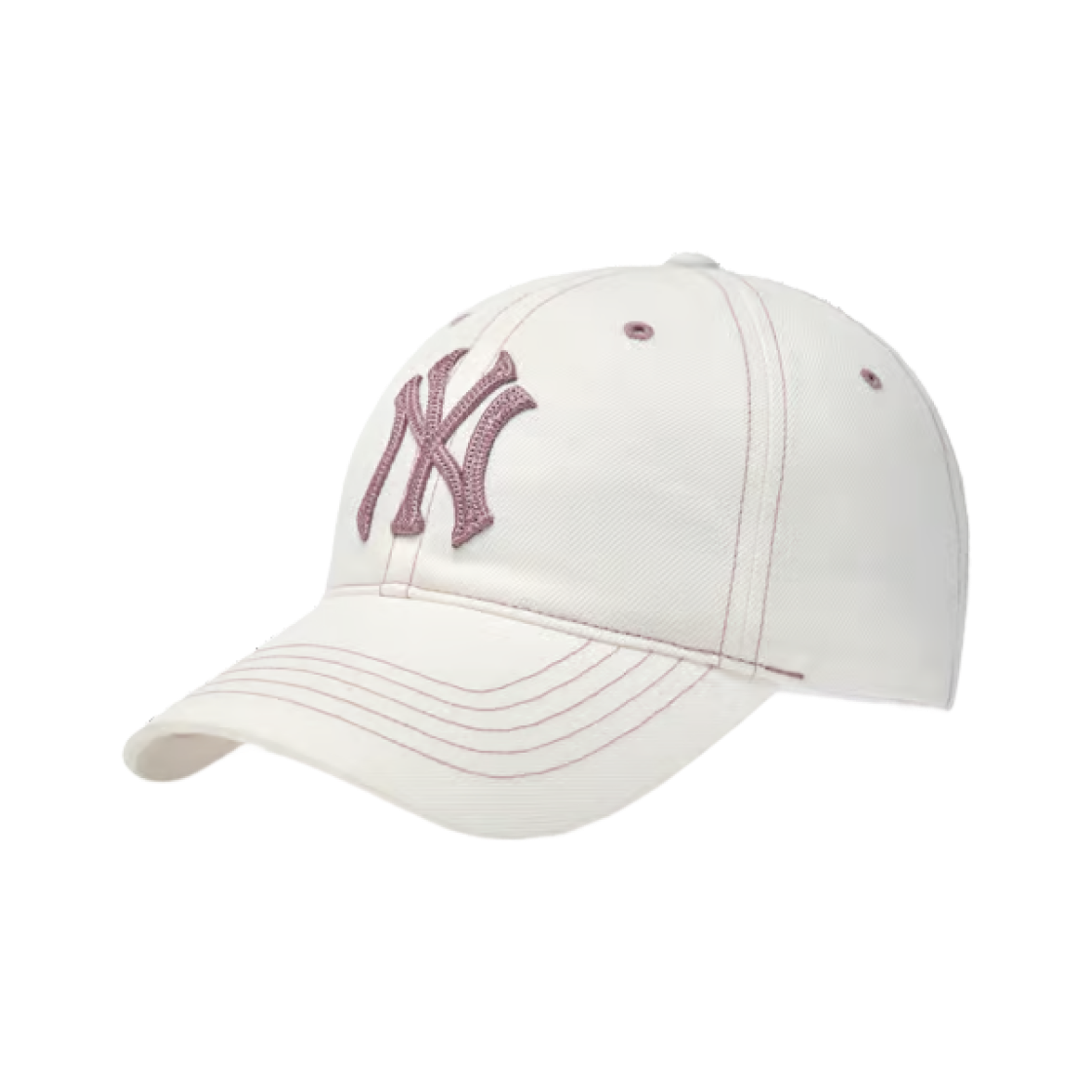 MLB 베이직 데님 언스트럭쳐 볼캡 뉴욕양키스 크림(MLB Basic Denim Unstructured Ball Cap New York Yankees Cream) - 1