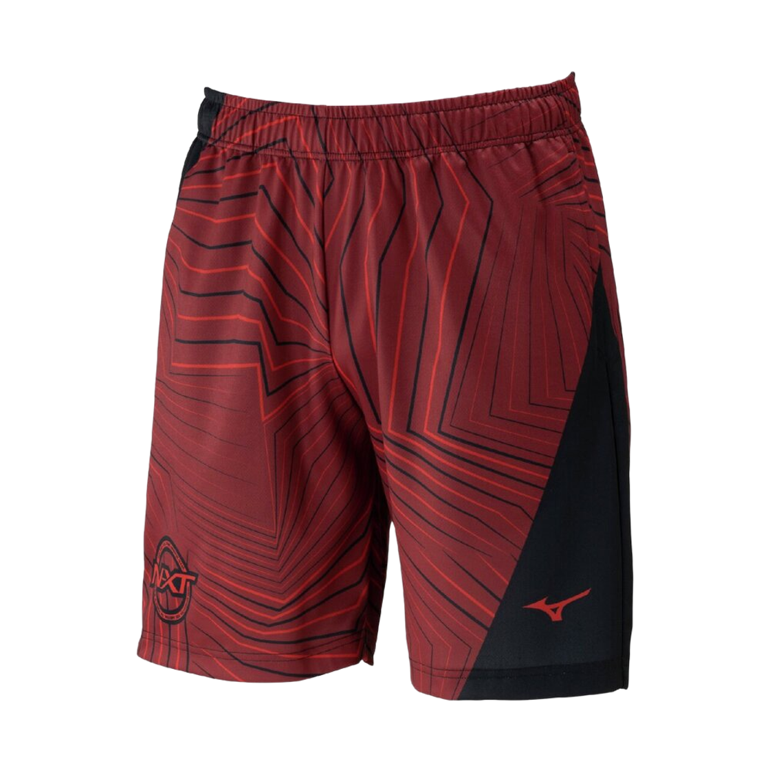 32JDD24009 Mizuno N-XT Graphic Shorts Black